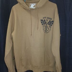 Off-Road Graphic Hoodie - Tan